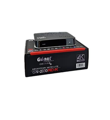 Recepteur Geant 2500 PRO 4K ( NOUVEAU 2023 )