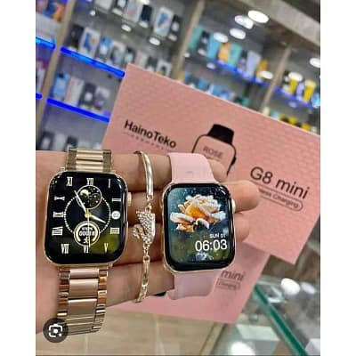 Haino teko Montre intelligente Smart watch Haino teko G8 Mini- Double Bracelet